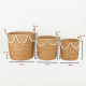 Straw Basket Set 3 Pcs